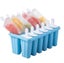 Popsicle Molds 12 Pieces Silicone Ice Pop Molds Ice Pop Make multiple Availabl Carousel 1
