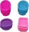 Silicone Soap Making Molds Square Oval Round Shape Cupcake Muffin Sweet Baking Carousel 1