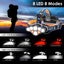 Usb Rechargeable Led Headlamp With 8 Modes 12000 Lumen Torch Headlamp ipx4 Carousel 2