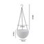 Imitation Rattan Flower Pot Hanging Basin Hanging Chlorophylla Home Lazy Perso Carousel 2