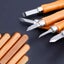 12-piece Wood Carving Tools Set Sk2 Carbon Steel Wood Chisels With Sharpening Carousel 5