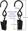 Stainless Steel S Hooks Curtain Clips 50 Pack Hanging Party Lights Clips Hange Carousel 4