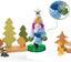 2pcs Magic Tree For Arbor Day Diy Crystal Paper Growing Tree Kit Novelty Educa Carousel 3