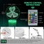 3d Illusion Lamps Led Night Light With 7 Colors Touch Switch For Bedroom Home Carousel 5