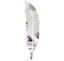 Feather Wall Mirror 3d Acrylic Mirror Feather Wall Stickers Modern Home Decor Carousel 3