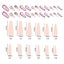 Set Of 24 False Nails Abs Press On Type With Accessories Multicolor Carousel 3