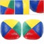 4pcs Beginners 5cm Juggling Balls Kids Durable And Easy Juggle Balls Carousel 3