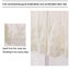1 Pcs Floral Lace Valances For Windows Lace Floral Embroidered Semi Sheer Curt Carousel 3