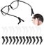 Eyeglass Ear Grip Anti-slip Silicone Elastic Eyeglasses Retainer 10 Pairs Carousel 1