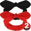 Red Black Hair Band Vintage Wire Headband Rabbit Ear Bow Headband Headwrap For Carousel 1