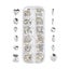 Crystal Nail Art Rhinestones For Diy Crafts Nail Design Clothes Shoes Jewelry Carousel 3