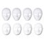 White Blank Diy Paper Mask For Dance Party Festival Performance Carousel 2