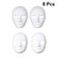 White Blank Diy Paper Mask For Dance Party Festival Performance Carousel 3
