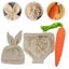 1 Set Newborn Baby Photo Shoot Props Crochet Hat Pants Bunny Outfits Photograp Carousel 4