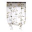 Floral Roman Curtain Semi Sheer Window Shade Sling Tie Blinds For Living Room Carousel 1