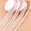 4 Pcs Jute Ribbon With White Lace Vintage Burlap Lace Ribbon Sewing Carousel 1