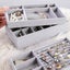 Jewelry Trays Organizer Stackable Jewelry Accessories Tray Set With 4 Drawers Carousel 5