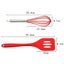 5pcs/set Pink Or Red Silicone Cooking Tool Sets Egg Beater Spoon Spatula Oil B Carousel 4