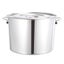 1pc Stainless Steel Soup Pot Thick Water Bucket Rice Porridge Bucket With Lid Carousel 1