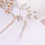 2 Pcs Rhinestone Pearl Flower Hair Stick Chinese Hair Chopsticks Vintage Tasse Carousel 3