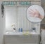 Heavy Duty Shower Curtain Liner 72 X 72 Inches Clear Shower Curtain Liner With Carousel 5