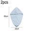 Super Absorbent Microfiber Hair Drying Towels 2 Packs Quick-drying Hair Wrap T Carousel 2