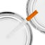 4pcs-clear Glass Round Ashtray Carousel 3