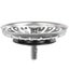 Sink Plug Basin Filter Water Kitchen Funnel Sink Old-fashioned Lid1 Pcs Stainle Carousel 2