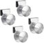 Set Of 4 Stainless Steel Glass Door Handles No Drilling Required Suitable For Carousel 1