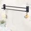 Bathroom Lavatory Towel Rack With 2 Hooks 2 Tier Bathroom Organizer40cm Towel Carousel 5