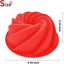 Bundt Cake Pan - Round Silicone Baking Mold For Jello Cakes Carousel 5
