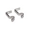2pcs 18-22mm Adjustable Curtain Holder Curtain Drapery Rod Bracket matte Nicke Carousel 2