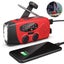 Emergency Hand Crank Radio With Flashlight Portable Solar Radios Am/fm Noaa We Carousel 2