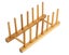 2pcs Bamboo Plate Drying Rack Dish Drainer Storage Cover Rack Stand Kitchen Ca Carousel 2
