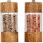 Premium Acrylic Salt And Pepper Grinder Set Manual Salt And Pepper Grinders Wo Carousel 1