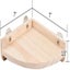 Pet Bird Perch Platform Stand Wood For Small Animals Parrot Parakeet Conure Co Carousel 4