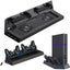 Ps4 Fan Cooler Vertical Stand 3 Usb Hub Chargers Cooling Stand For Playstation Carousel 1