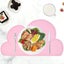 Placemat Cloud Table Set Child-friendly Design And Subtle Color Pad Bpa-free L Carousel 5