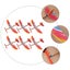 6pcs Diy Airplane Toys Flying Glider Planes Educational Plaything random Style Carousel 3