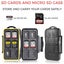 1 Pcs Le-48 Slots Memory Card Case Card Holder For 12 Sd & 12 Tf Water-resist Carousel 4