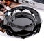 Crystal Ashtray For Home Office Tabletop Decoration Beautiful Craft In Black Carousel 3
