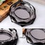 Crystal Ashtray For Home Office Tabletop Decoration Beautiful Craft In Black Carousel 4