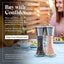 Salt And Pepper Grinder Set Premium Stainless Steel Refillable Shakers Carousel 5
