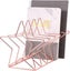Magazine Holder File Sorter Metal 5 Slot Desk Organizer Rack For Document Fold Carousel 1