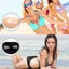 2 Pairs Silicone Bra Inserts Self-adhesive Bra Pads Inserts Removable Sticky B Carousel 3