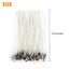 100pcs 6in Natural Cotton Candle Wicks - Lead-free Non-toxic Pre-waxed Low Smok Carousel 2