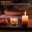 100pcs 6in Natural Cotton Candle Wicks - Lead-free Non-toxic Pre-waxed Low Smok Carousel 4