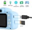 Children's Camera Blue 1300w + 32g Memory Card + Card Reader Carousel 3