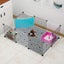 Hamster Hammock Guinea Pig Rabbit Tassel Corner House Hide Tent Nest Pet Hide Carousel 4