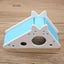 Maison De Hamster En Bois Cage Pour Hamster Repaire Habitat Nid Avec Escaliers Carousel 3